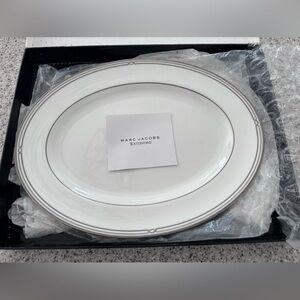 Rare Brand New In Box Marc Jacobs x Waterford Large‎ Bone China Serving Platter